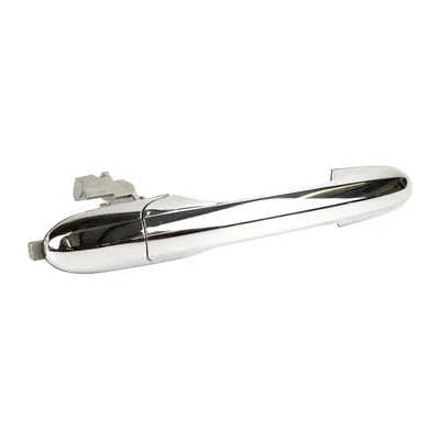 Door handle chrome right without hole for cylinder