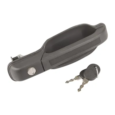 Door handle front right with cylinder