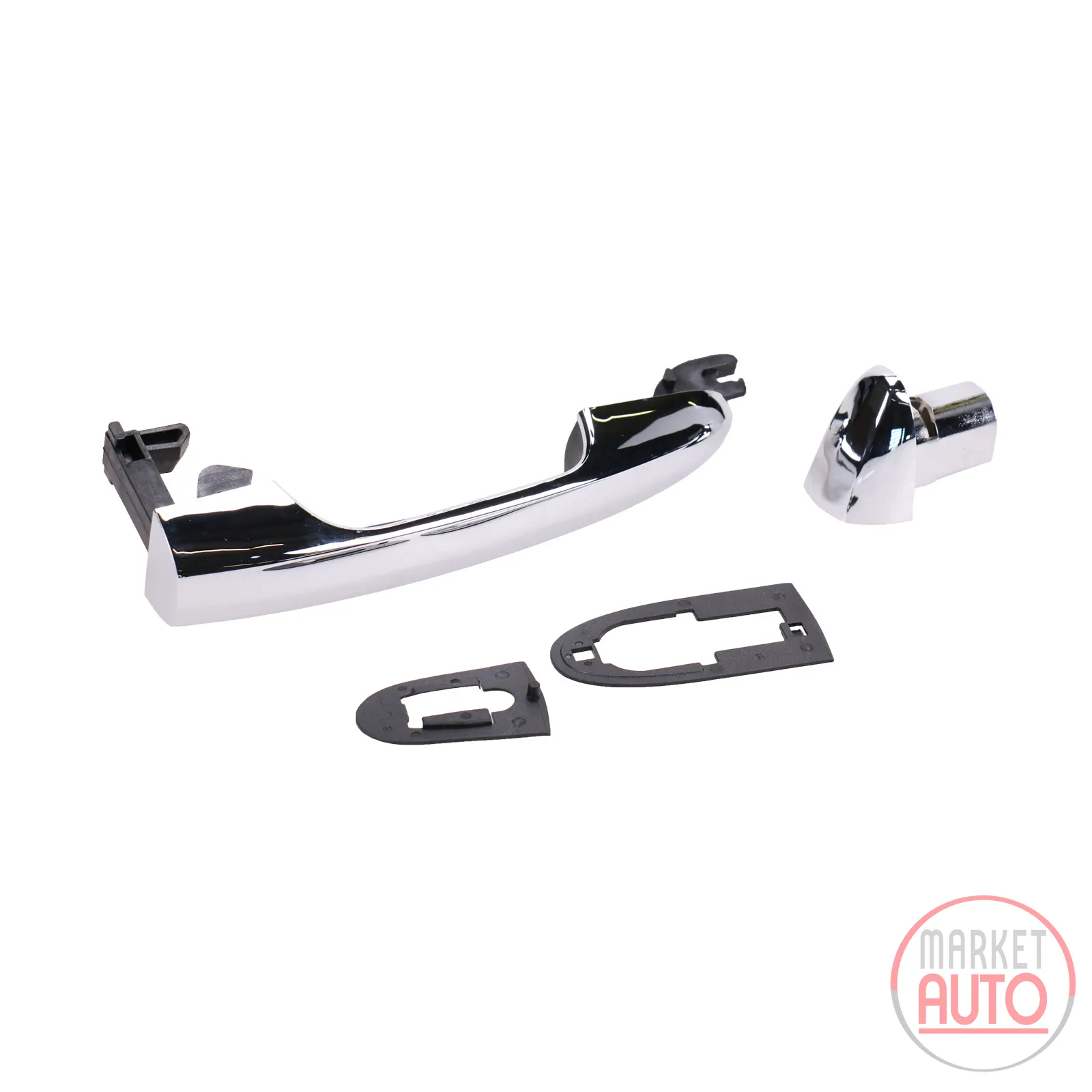 Door handle chrome left rear