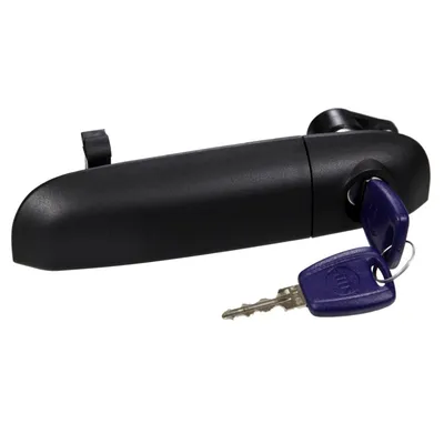 Door handle front left black