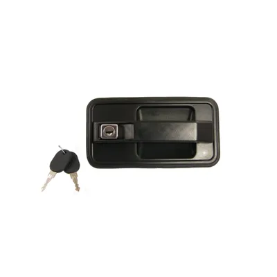 Door handle with key & cylinder right