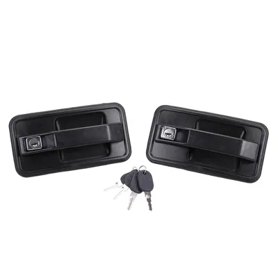 Door handle set right & left with key