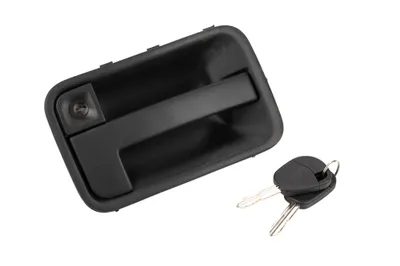 Door handle front left with cylinder