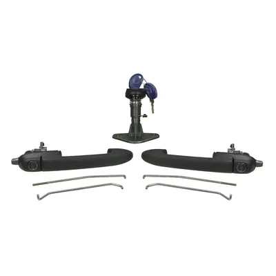 Door handle set front right & left & rear lock