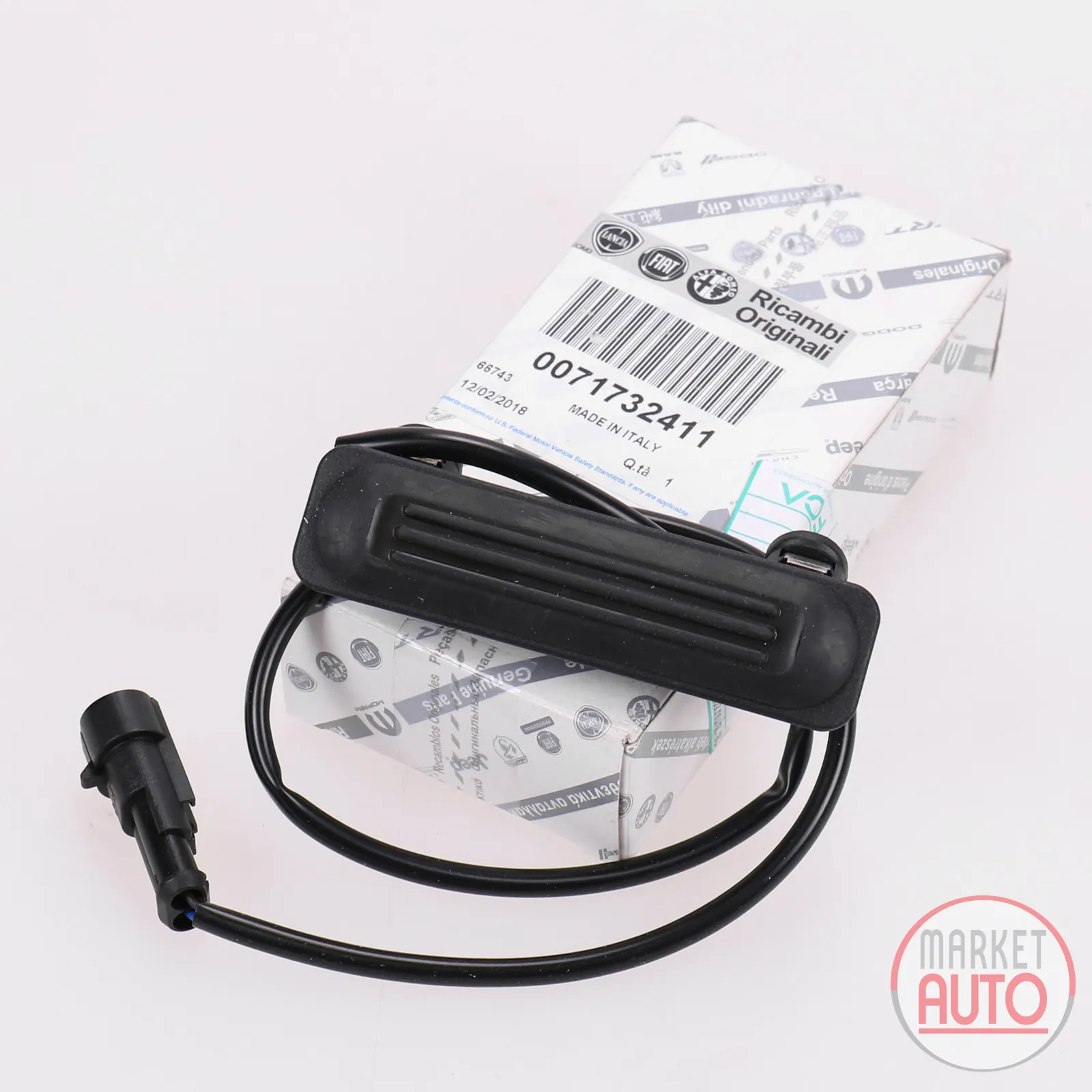 electric tailgate handle