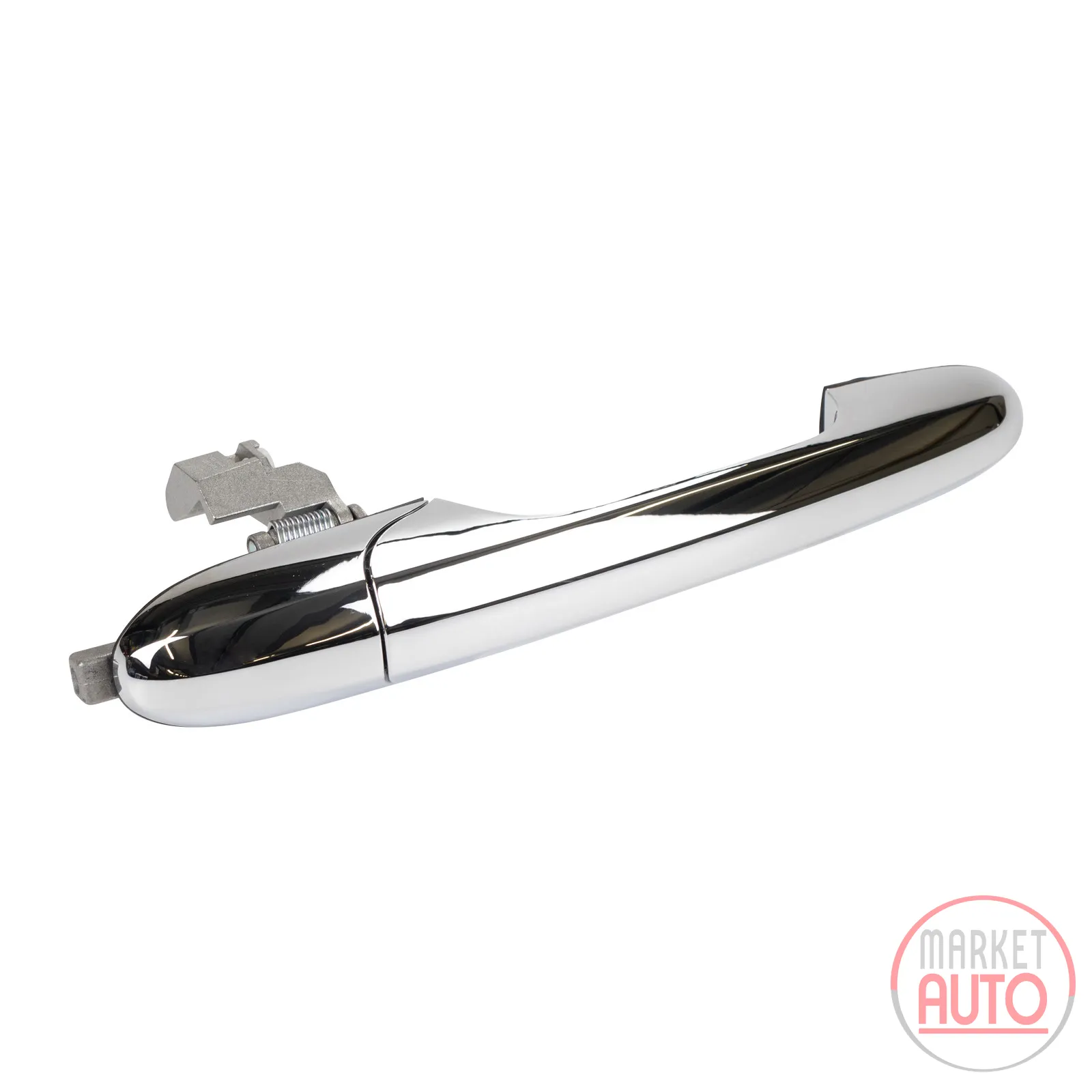 Door handle shiny chrome right