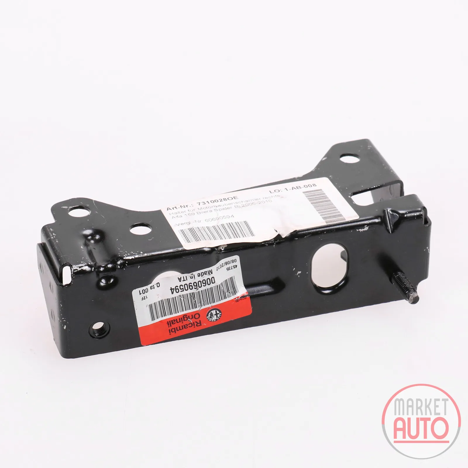 Holder for bonnet hinge right