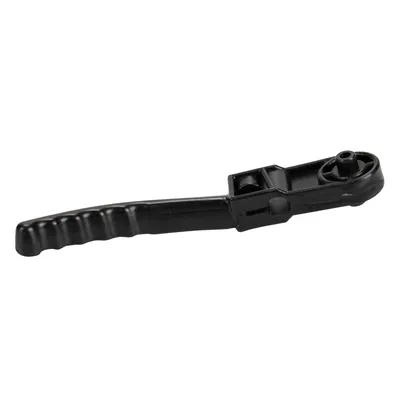 Bonnet cable lever footwell