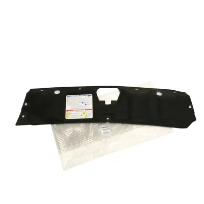 Bonnet mat one-piece