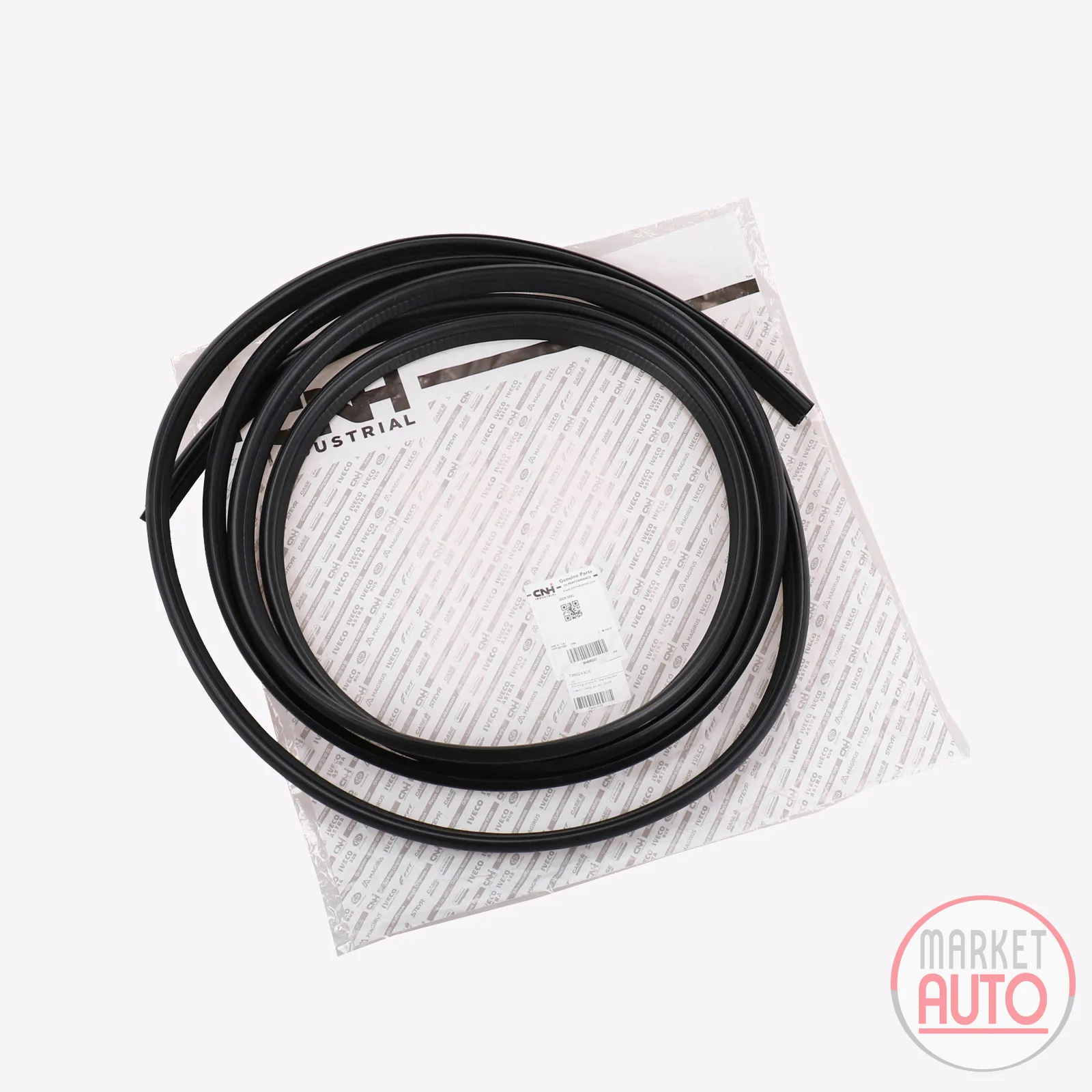 Profile rubber for the rear door