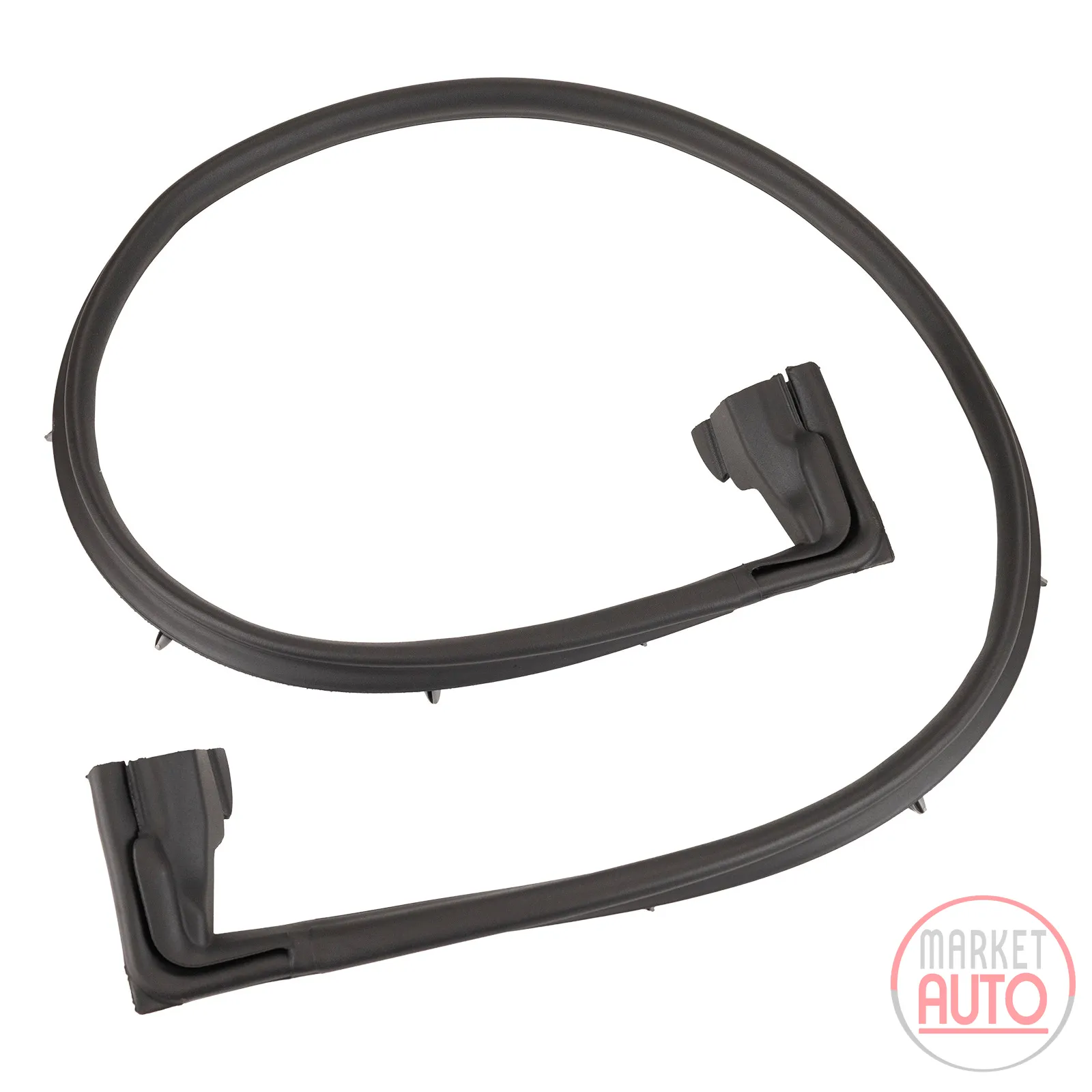 Profile rubber for the rear door