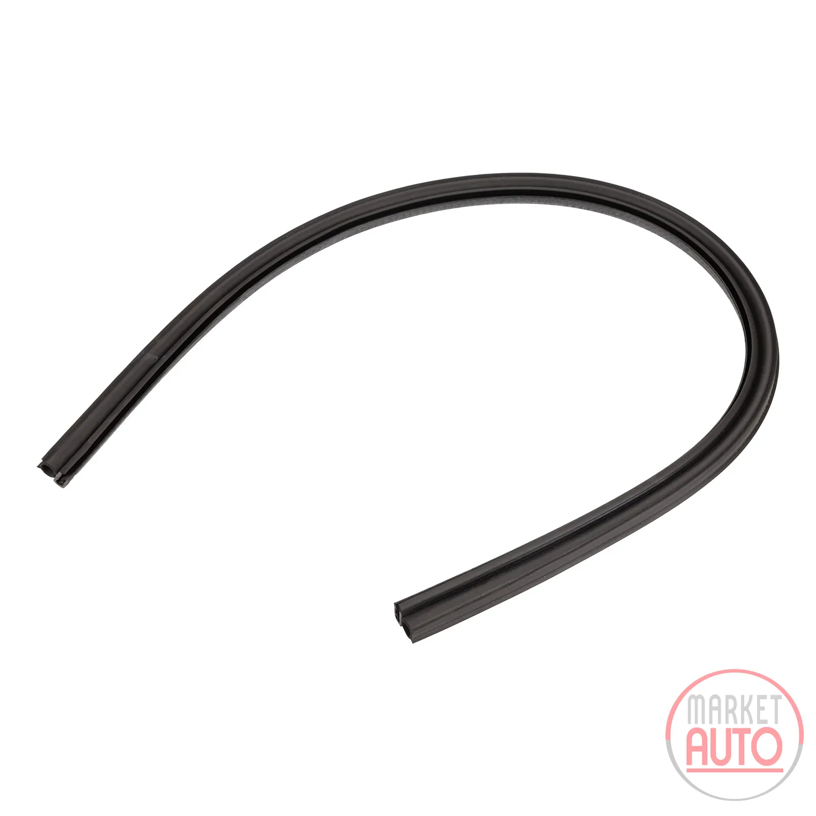 Profile rubber seal for the wind deflector