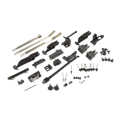 Device for convertible top left guide