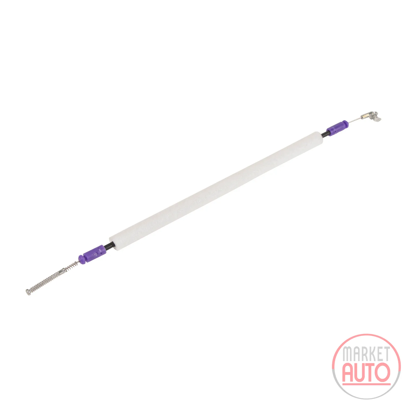 Pull wire for rear door lock