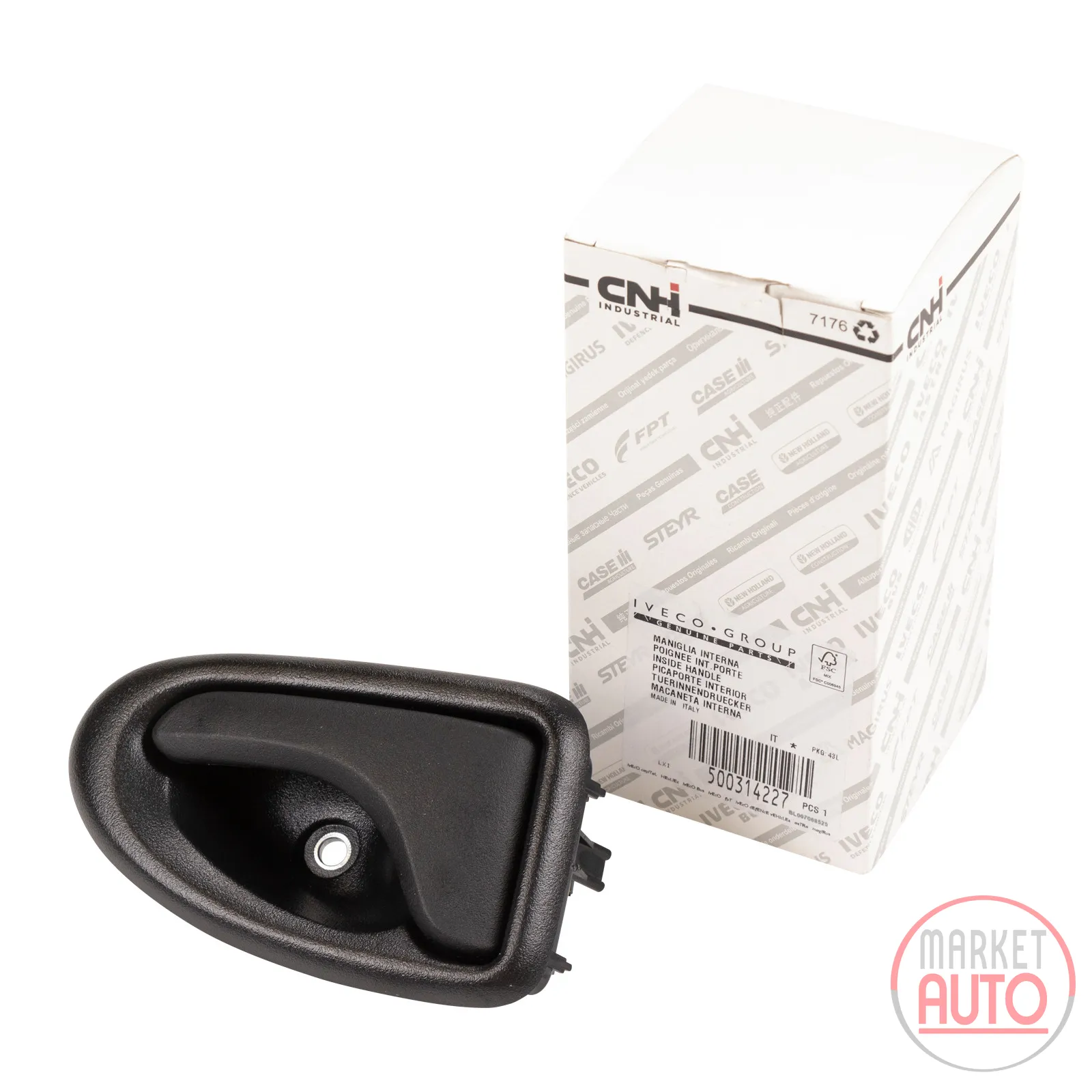 Door opener inside front right