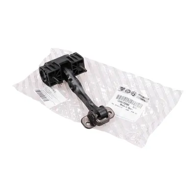 Door catch strap front