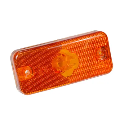 Lens for side indicator / marker light
