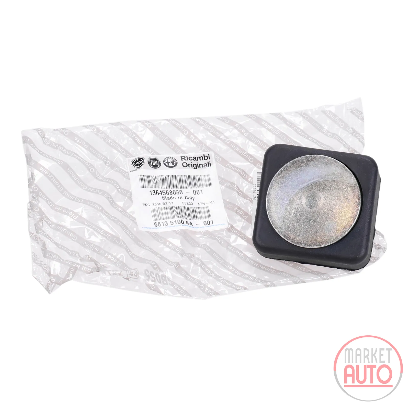 Pad collision protection rear right 270 T r