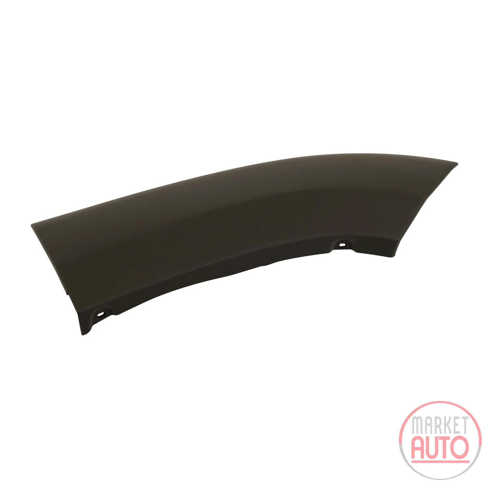 Wheel arch fender trim strip short front right outside grey