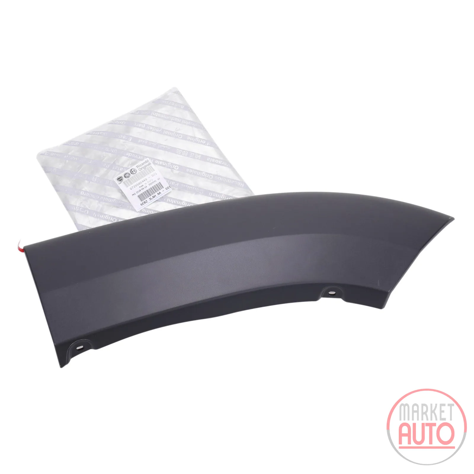 Wheel arch fender trim short front right outside original