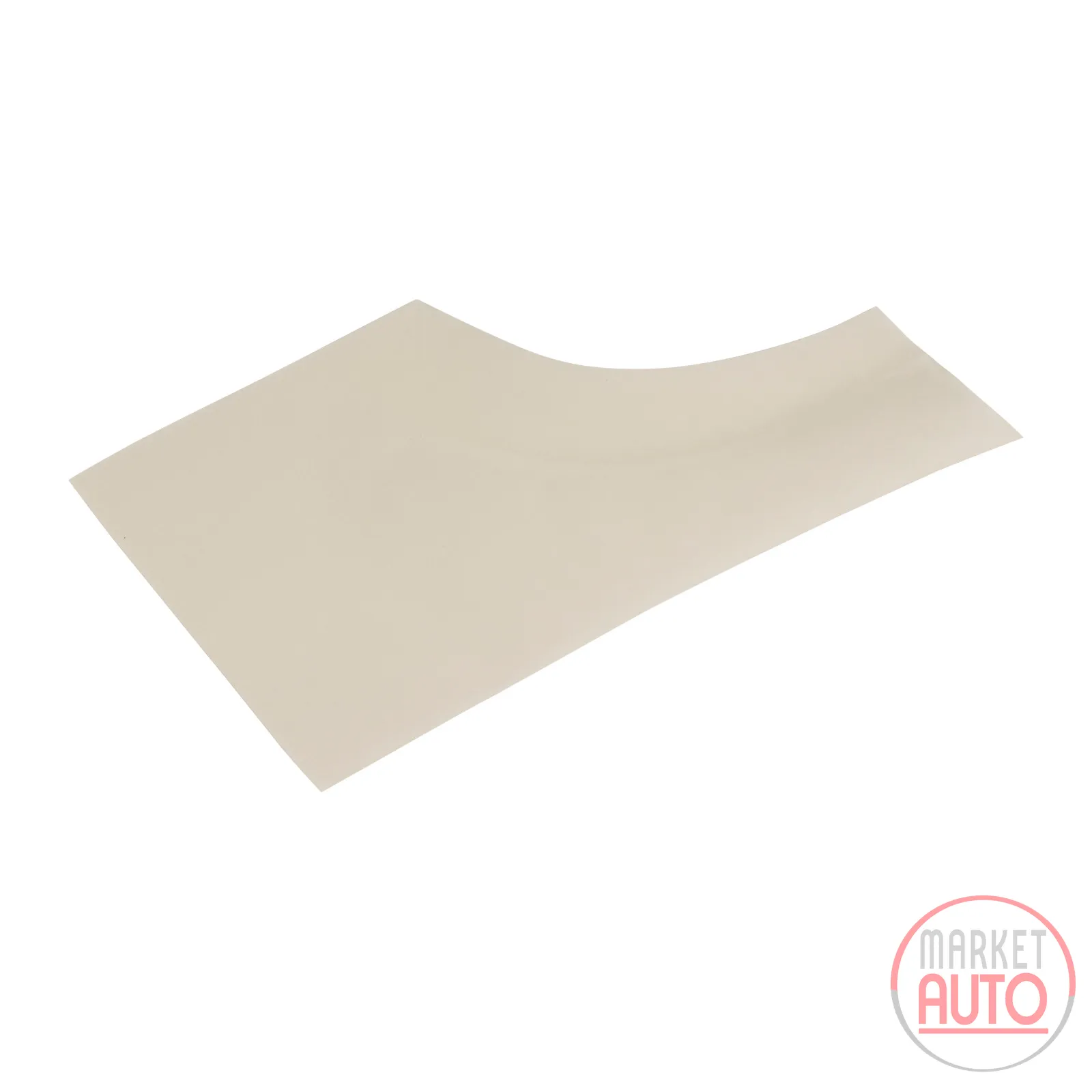 Decorative film for the trim strip on the right