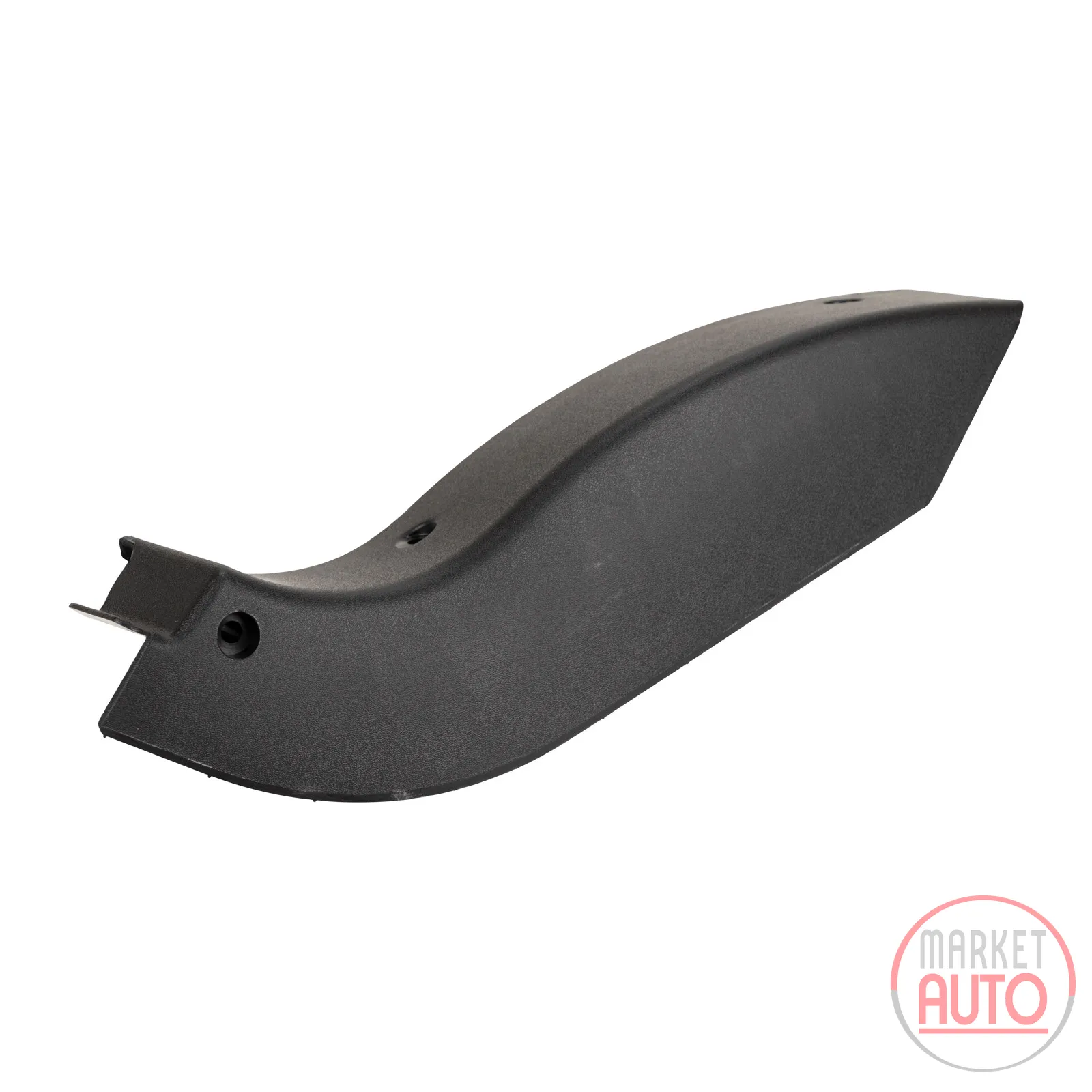 Running board strip on the right side of the fender