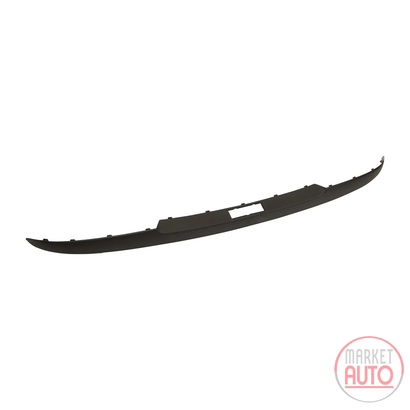Rear bumper trim strip