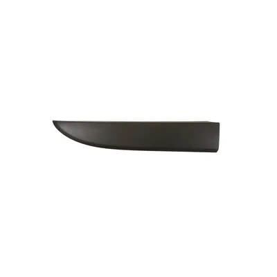 Trim strip front under the door black right