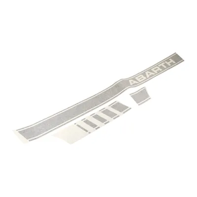 Trim strip on the right side of the door
