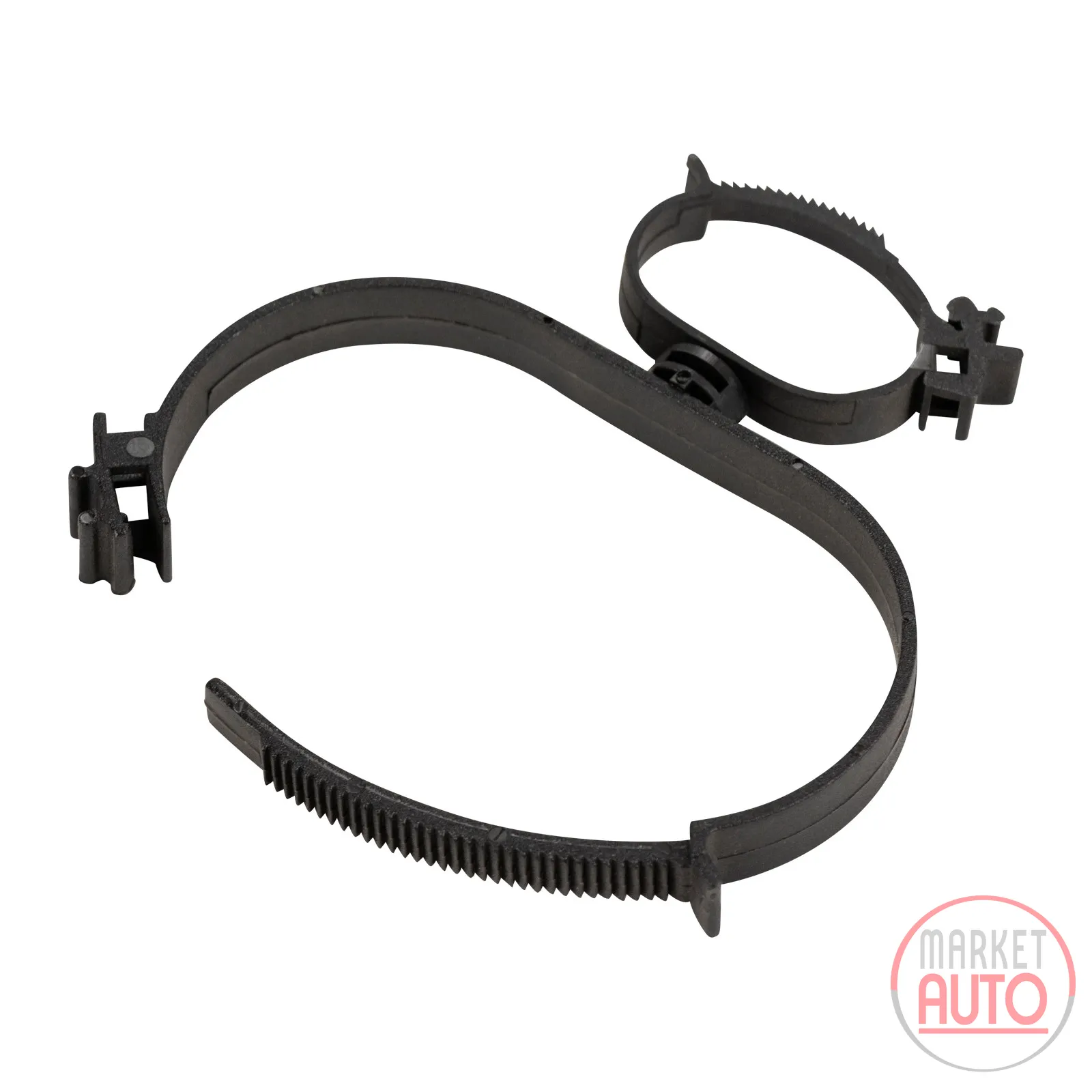 Clamp piece cooling water hose
