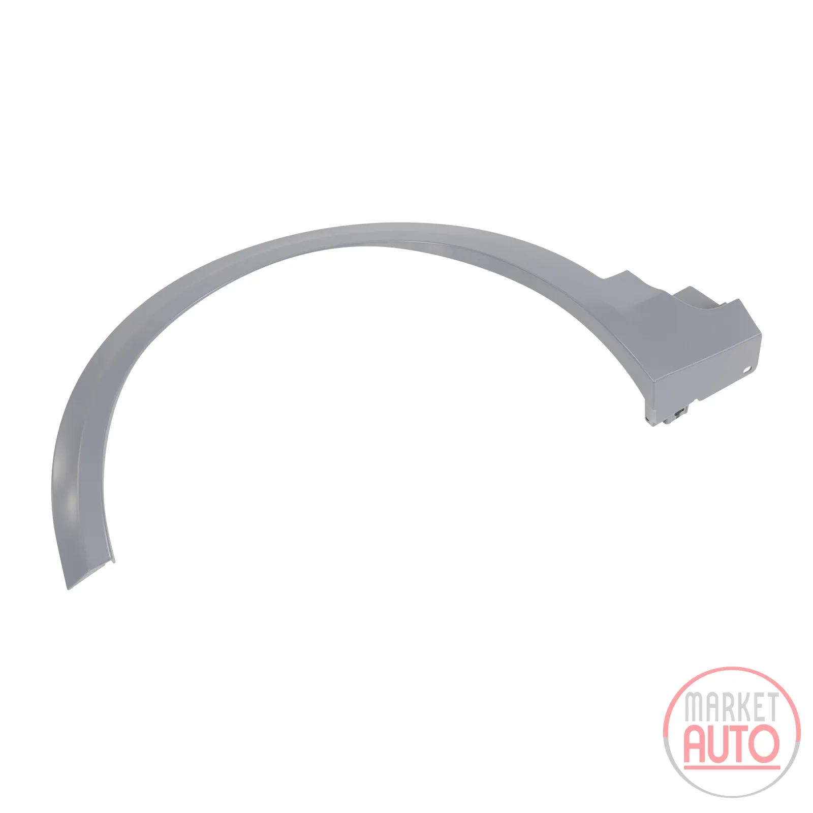 Trim strip on front left fender