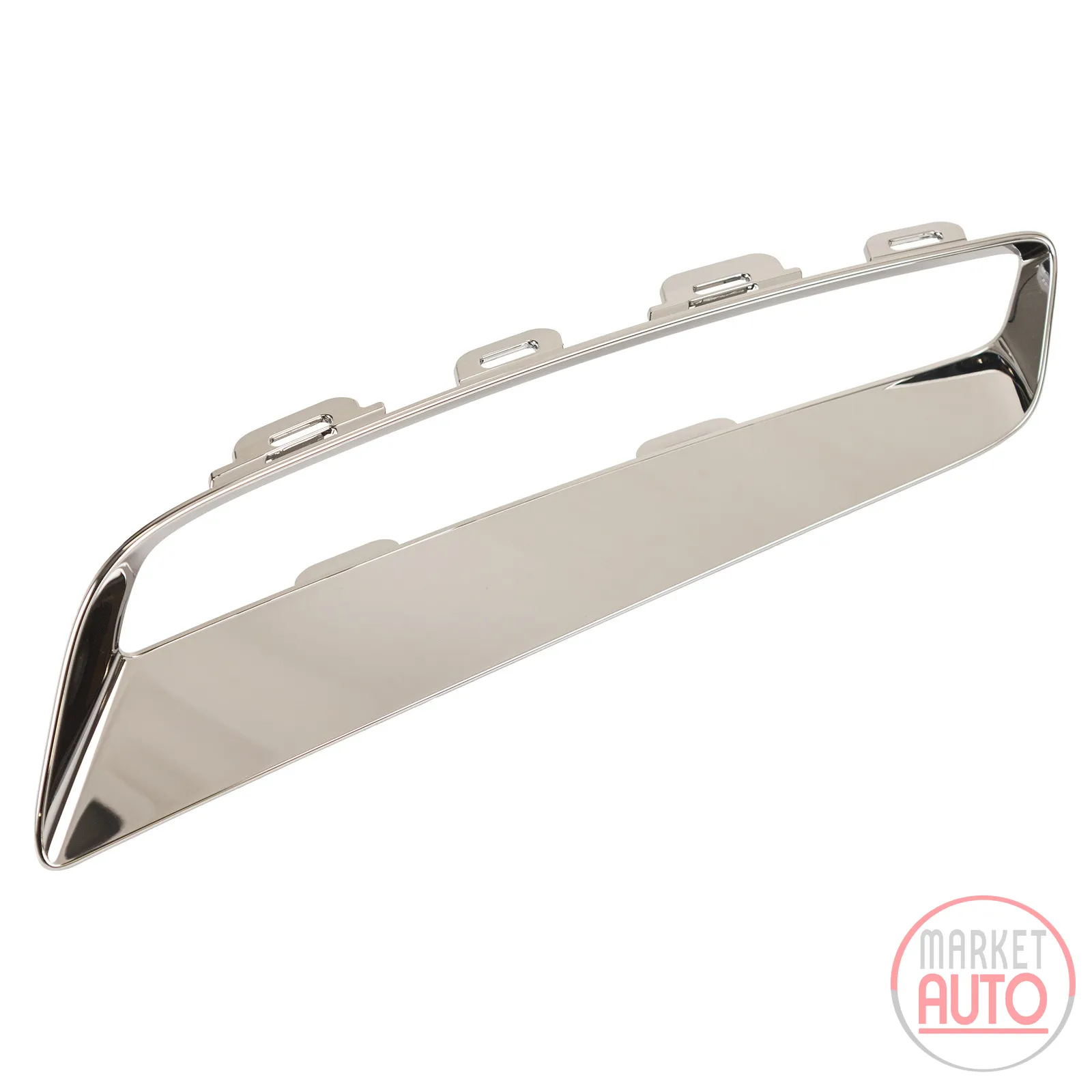 Trim strip for the left bumper