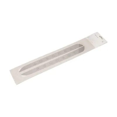 Front door sill trim, aluminum