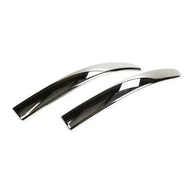 Front chrome trim strip Chrome trim strip