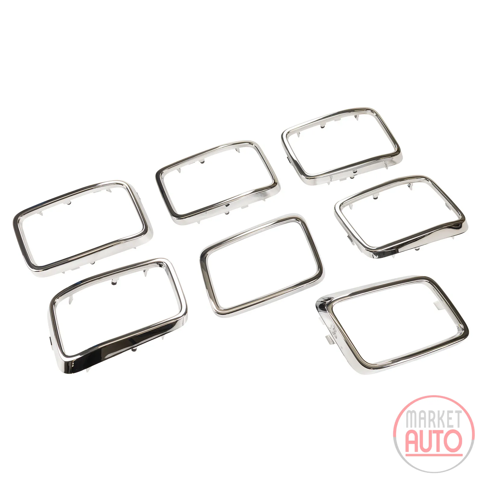 Frame for radiator grille honeycomb