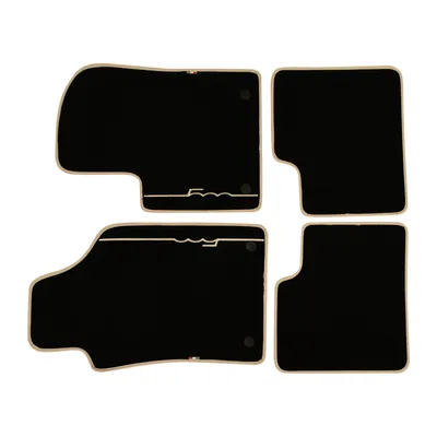 Foot mat set Velour