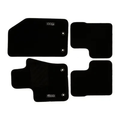 Foot mat set Velour