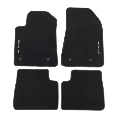 Foot mat set Velour