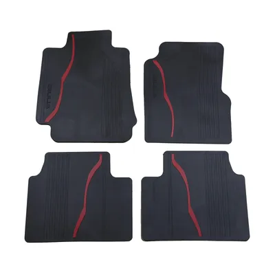 Rubber floor mat set for the AWD version 4x4