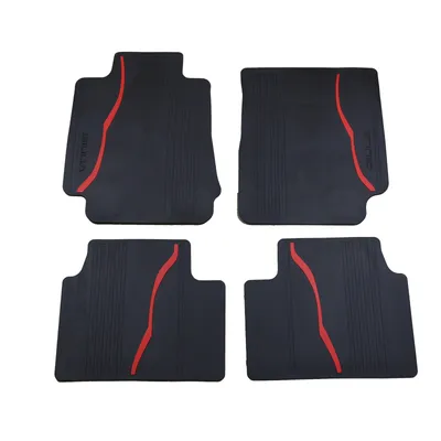 Rubber floor mat set for the RWD version 4x2