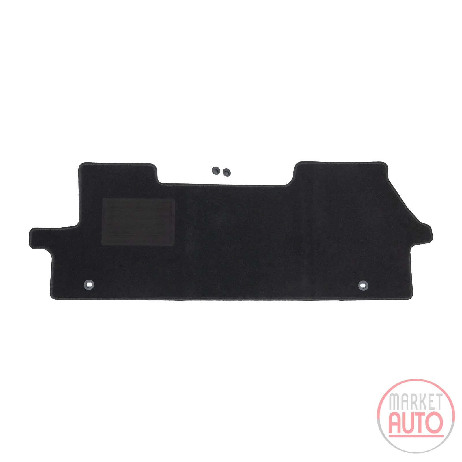 Foot mat ",Imperial", Black without middle part