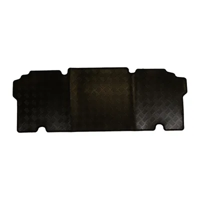 Rubber floor mat ",Rondo", black flatbed truck/double cab