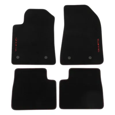 Foot mat set Velour