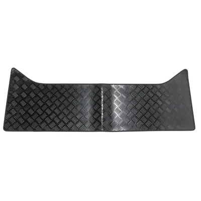 Foot mat set rubber black