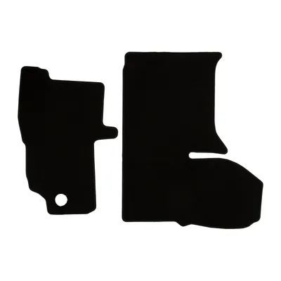 Foot mat set &quot,Luxury&quot, Velour VL+VR+MT divided