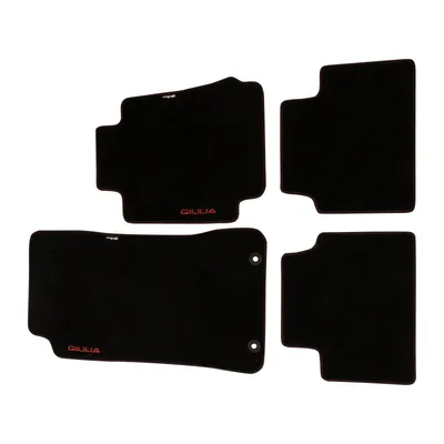 Foot mat set 4-piece
