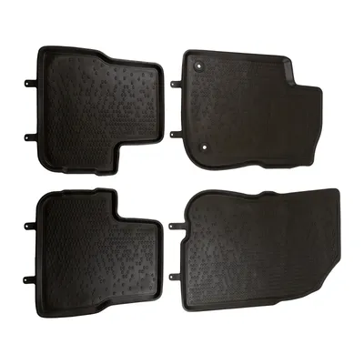 Floor mat set 4-piece PSA OE (1606632280) Rubber Black
