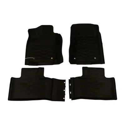 Foot mat set 3-piece rubber