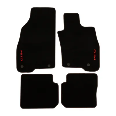Foot mat set 4-piece