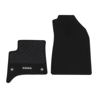 Velour floor mat set of 4